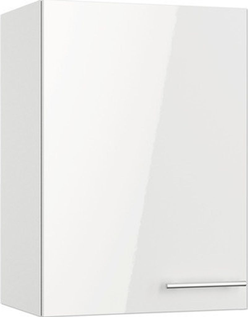 Optifit Hängeschrank Rurik986 BxTxH 50 x 34,9 x 70,4 cm weiß glänzend zerlegt Anschlag reversibel KFRU OM506-8+
