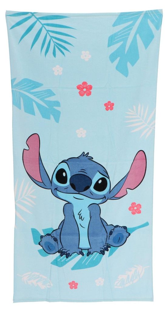 JERRY FABRICS Handtuch Lilo und Stitch Blau Baumwolle - Produktbild 