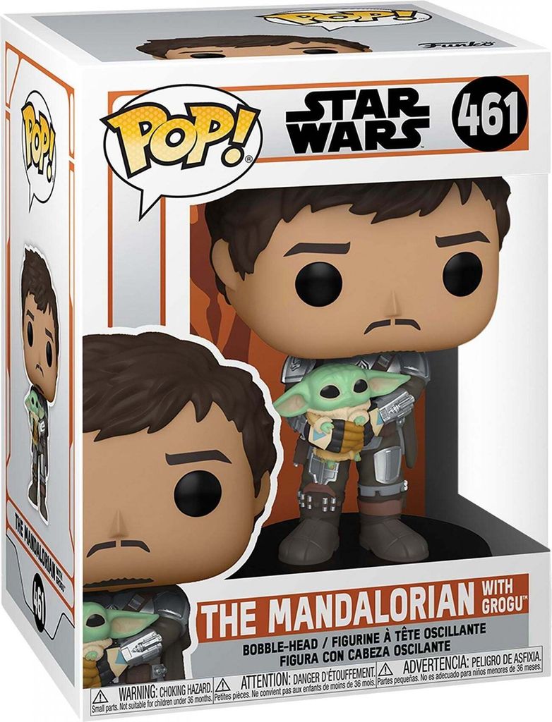 Funko POP! Star Wars - Mandalorianin z Grogu #461 Zdjęcie produktu 