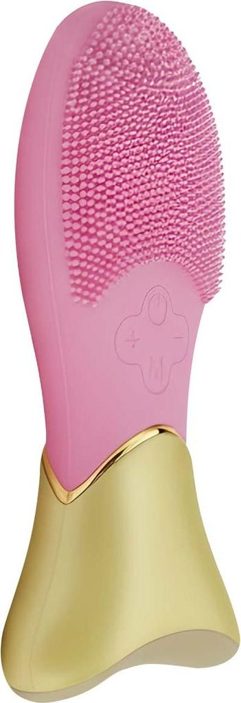 Avizar, Ultraschall Gesichtsreiniger mit Licht „Fisch“ Design, Rosa