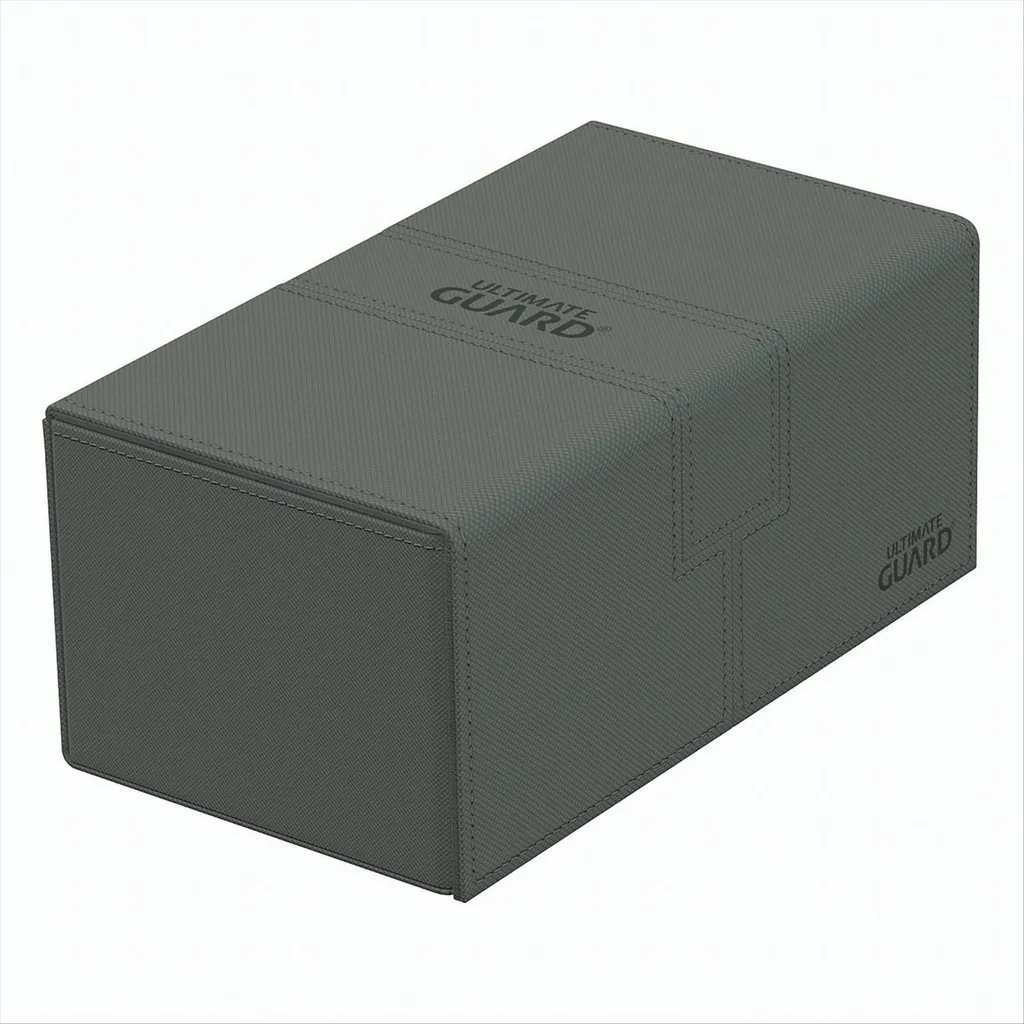 Boîte de rangement double pour cartes Ultimate Guard Xenoskin gris - 3