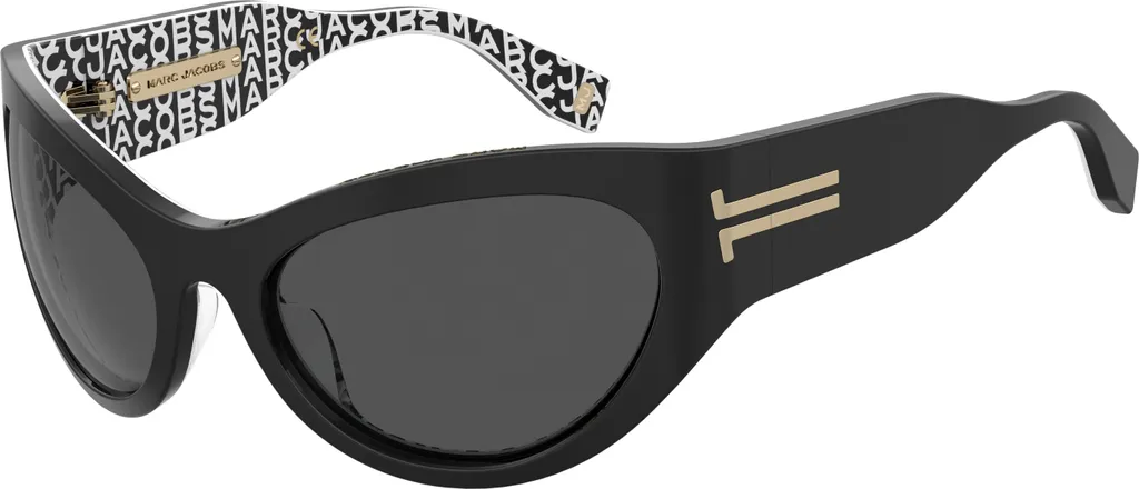 Marc Jacobs MJ 1087/S 807/2K Lunettes de soleil oversize noires 61mm