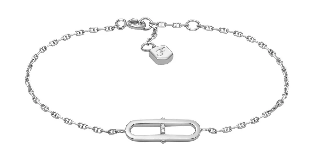Fossil Bracelet Silber | Un Regalo d'Argento che Scalda il Cuore