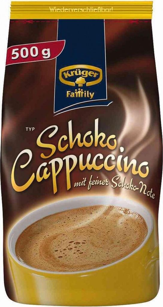 Krüger Family Cappuccino Schoko | 500-g-Beutel Produktbild 2