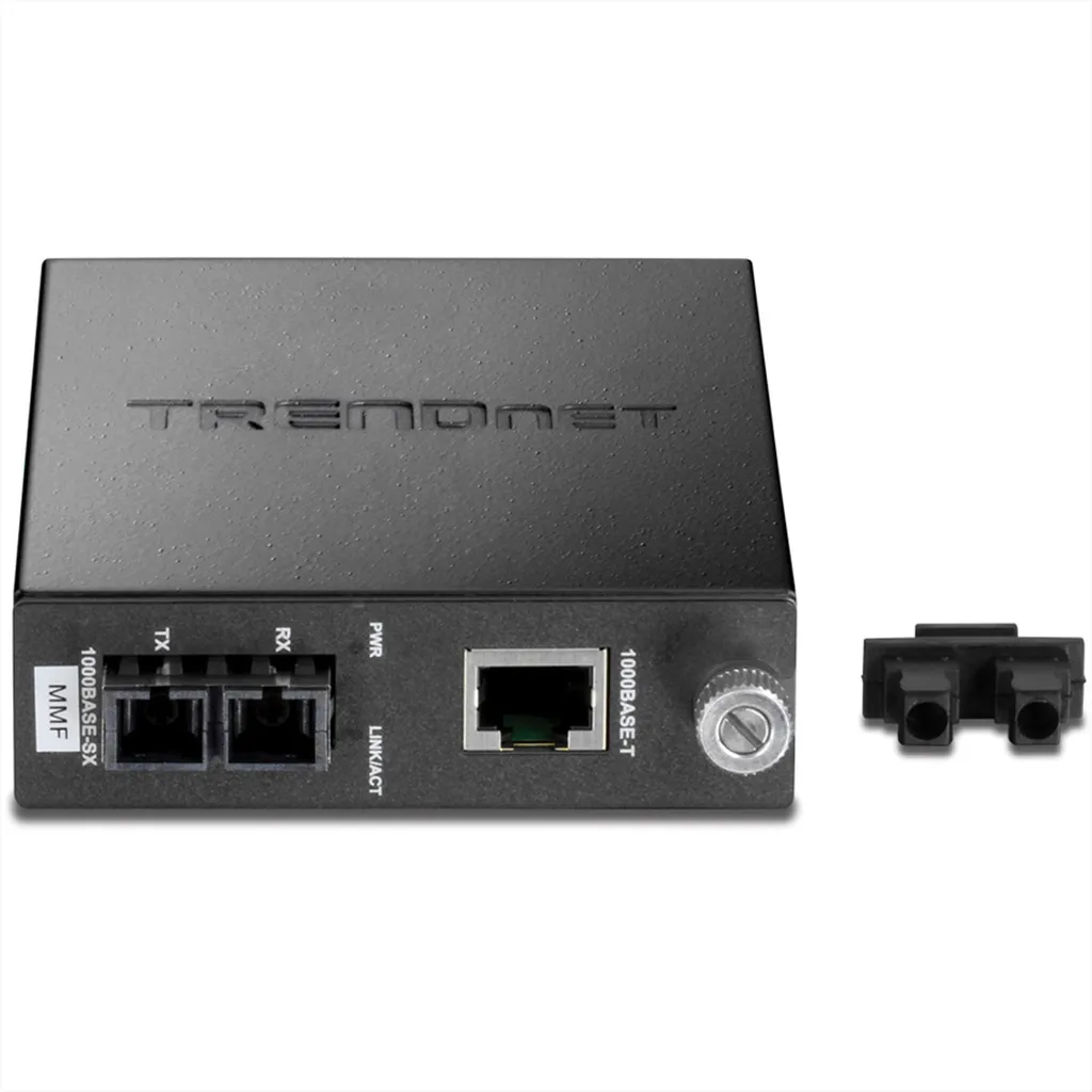 TrendNet TFC-1000MSC Convertisseur 1000Base-T vers Fibre SC Multimode - 5
