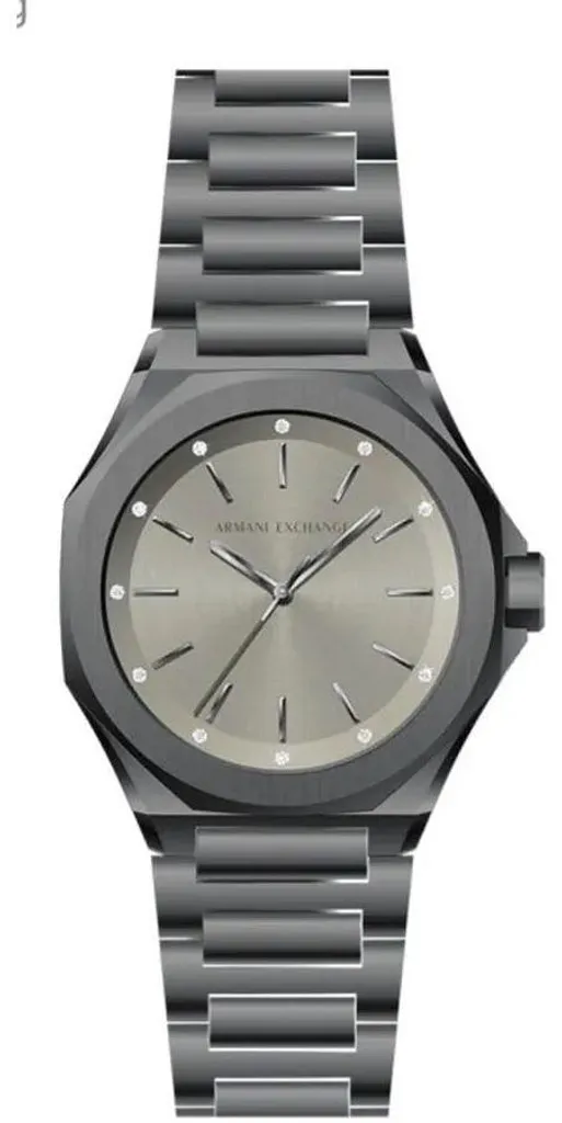 Montre femme AX4625 grise Armani Exchange - Boîtier fin et acier mat