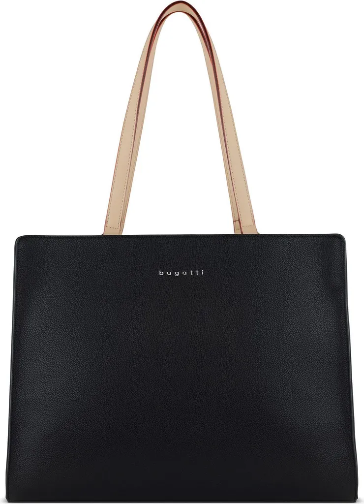 Serviette bugatti Ella Business Bag en cuir synthétique noir résistant