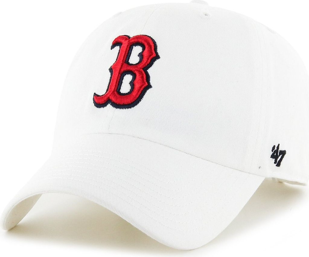47 Brand Relaxed Fit Cap - MLB CLEAN UP Boston Red Sox weiß Produktbild 