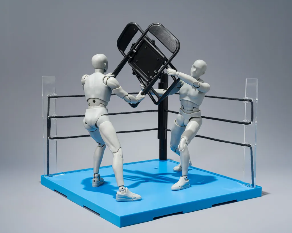 Diorama Ring de Combat pour Figurines S.H.Figuarts et Modèles 1/12 Set - 3