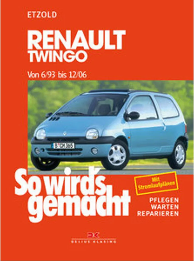 Livre Entretien Renault Twingo 1 : Réparer et Entretenir Soi-Même 93-06