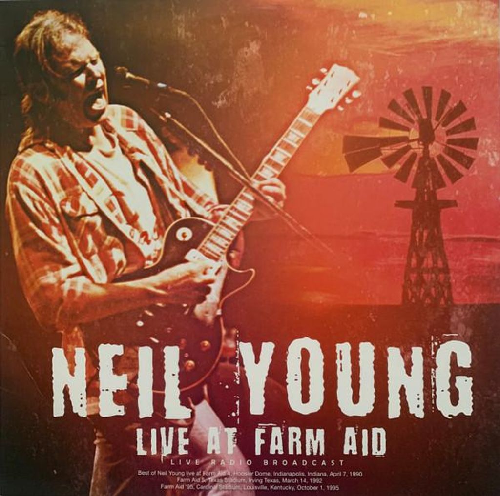 Neil Young: Live At Farm Aid (1LP, 2022) Gramophonplatte