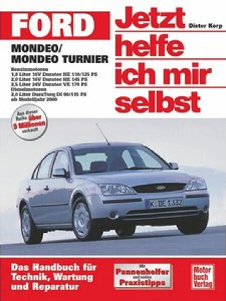 Manuel de Réparation Ford Mondeo et Turnier 2000 - Revue Technique d'Atelier