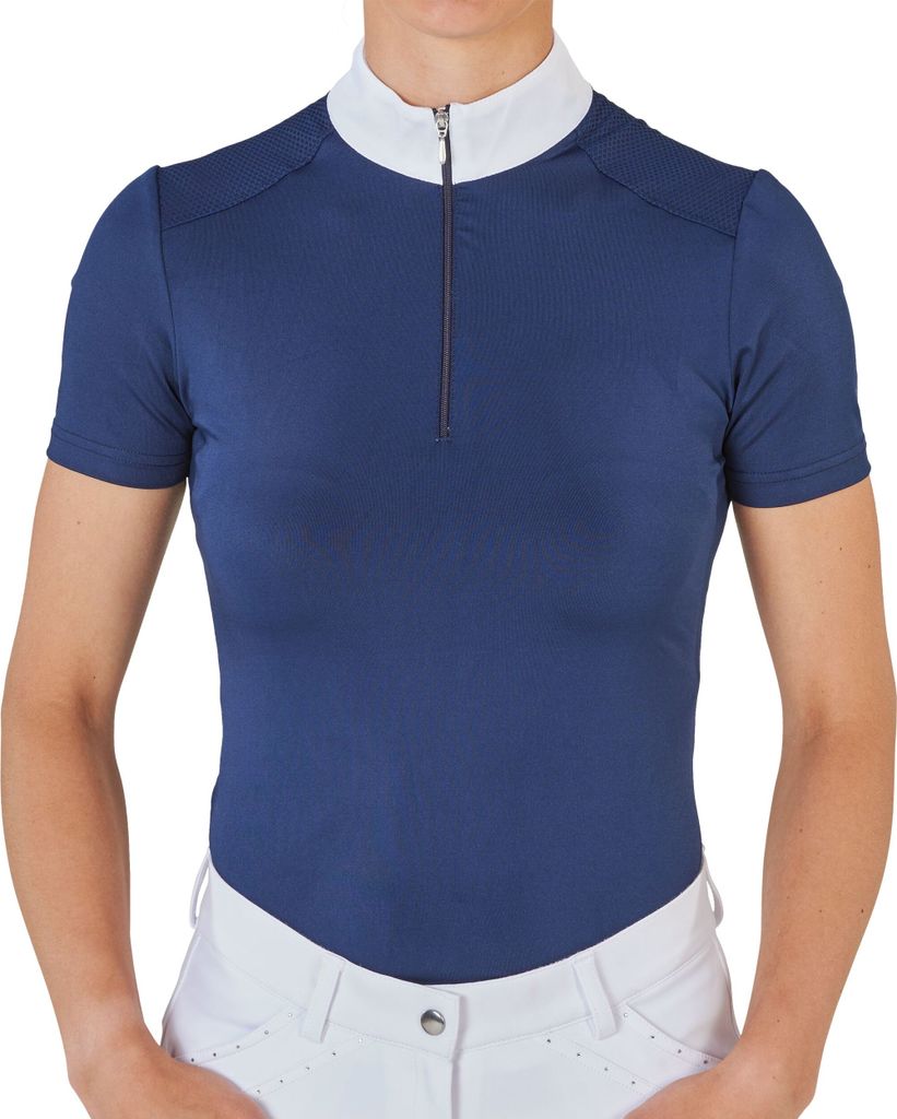 BUSSE Turnier-Shirt ZAMORA in drei Farben, Turnierbekleidung, Farbe:Navy, Größe:XXL