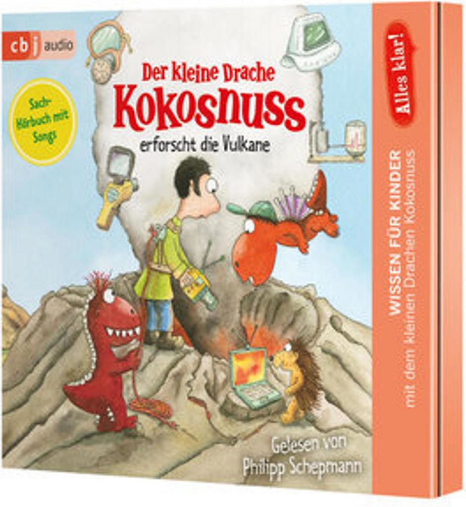Alles klar! Der kleine Drache Kokosnuss erforscht die Vulkane