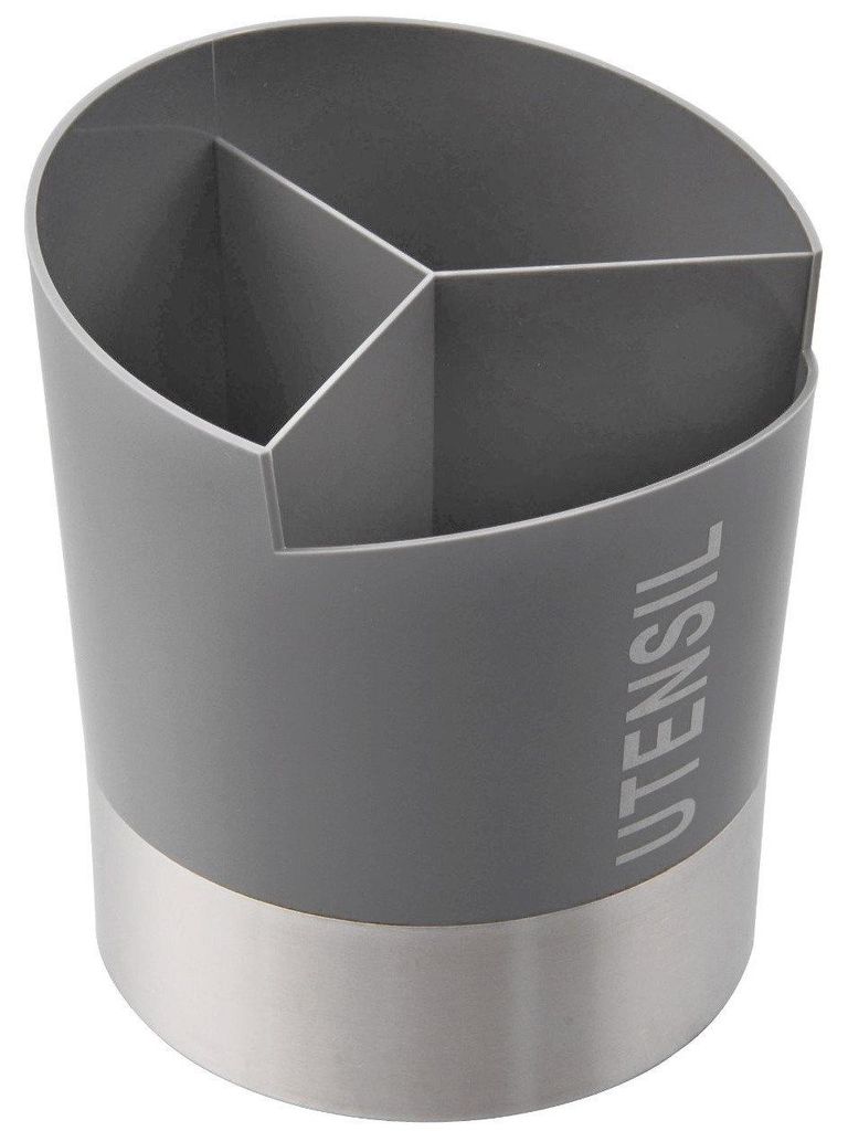 Zeller Utensilienhalter, Edelstahl/Kunststoff, grau Produktbild 
