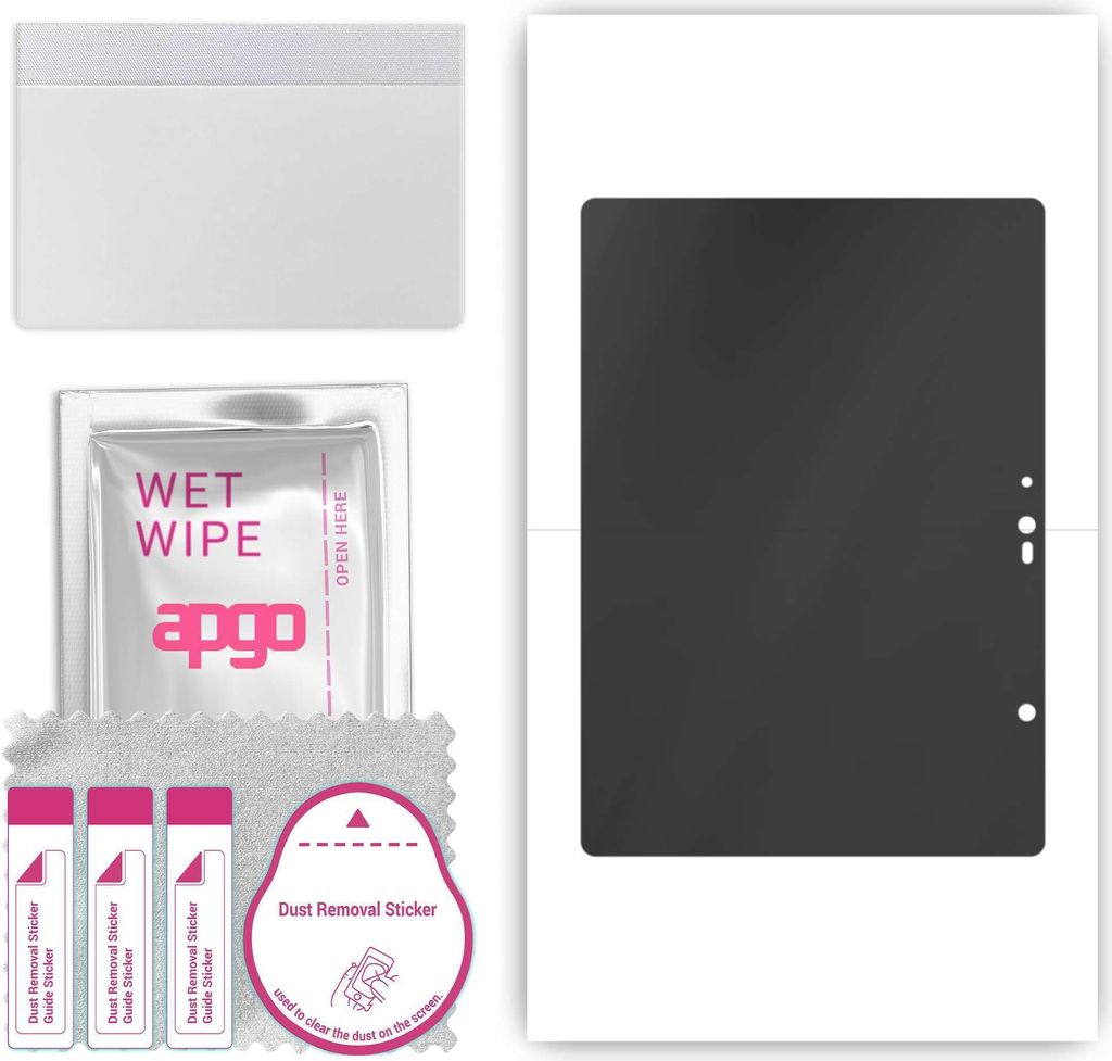 apgo Hydrogel Blickschutzfolie, Matt, kompatibel mit TCL NXTpaper 12 Pro, Privacy Displayschutzfolie, Schutzfolie mit Positionierhilfe, Anti-Spy, k...