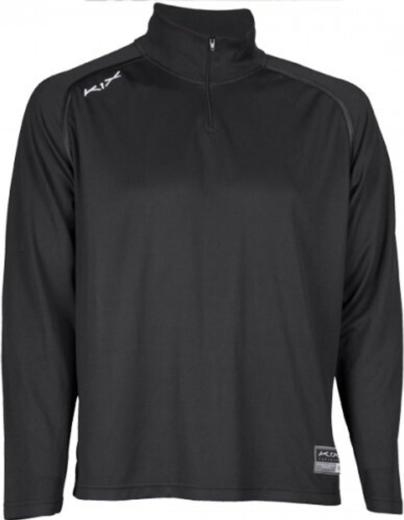 K1X Intimidator Basketball Longsleeve Shooting Shirt schwarz, Kleidergröße:XXS
