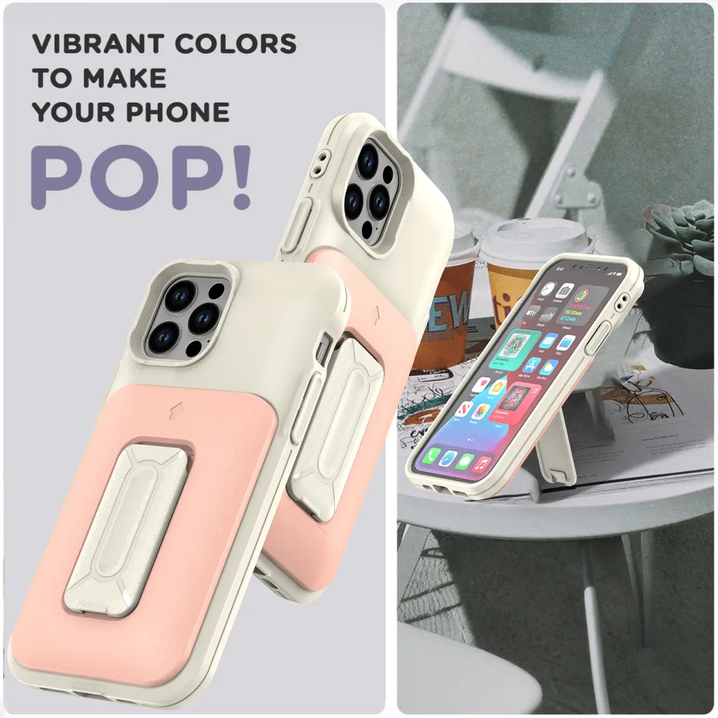 Test e Recensione: Custodia iPhone 12 / 12 Pro TPU con Supporto Verde - 6
