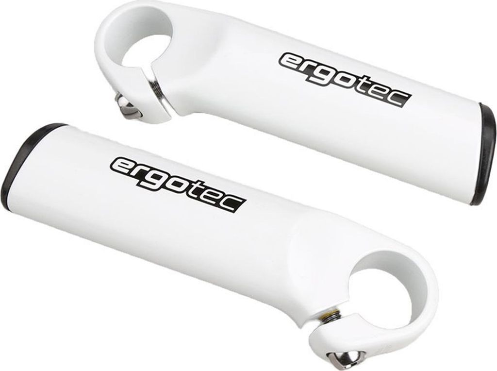 Bar End Ergo S Aluminiumweiß pro 2 Stück Produktbild 