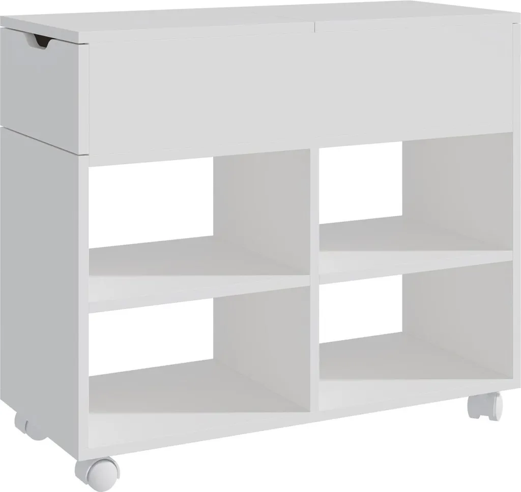 Rangement de bureau compact mobile - Classeur à roulettes de qualité