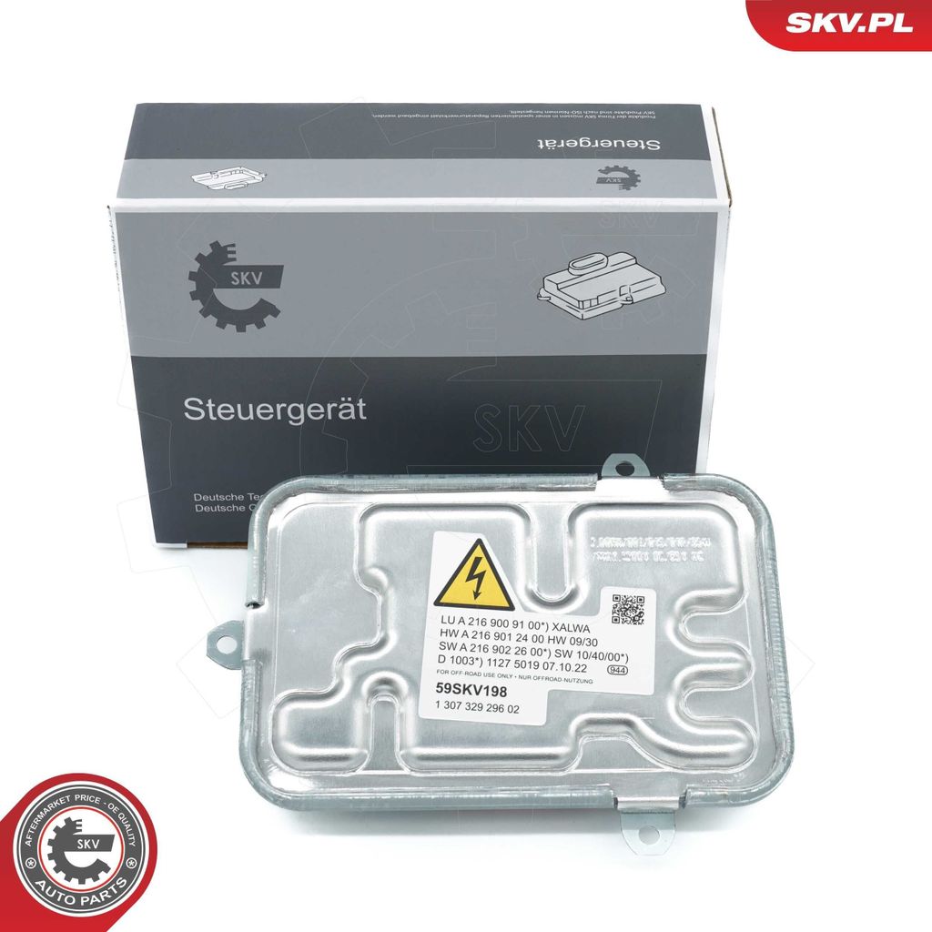 ESEN SKV Scheinwerfer-Steuergerät 59SKV198 Rechts Links passend für MERCEDES-BENZ S-Klasse Limousine (W221) 0,3kg