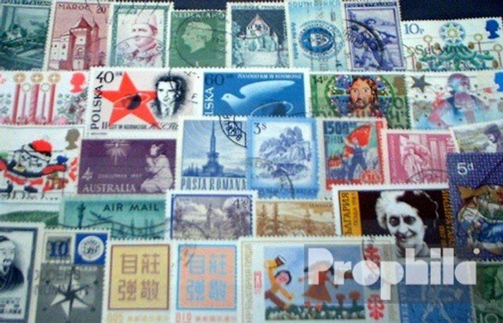 Briefmarken Alle Welt 400 verschiedene Marken Produktbild 