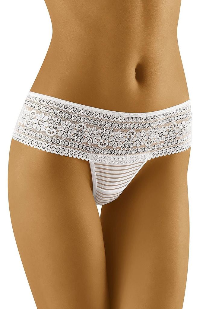 Kalhotky Wol-Bar Forlana blanc M Thong Image du produit 