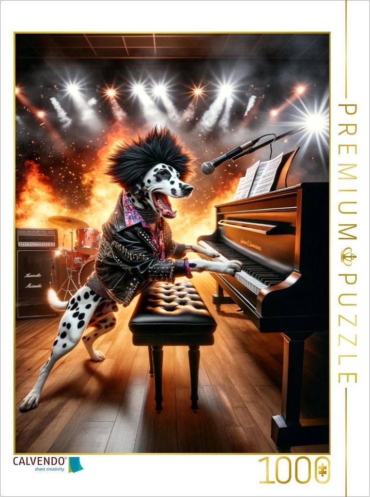 CALVENDO Puzzle Jerry Lee Dalma | 1000 Teile Lege-Größe 64x48cm Foto-Puzzle für glückliche Stunden