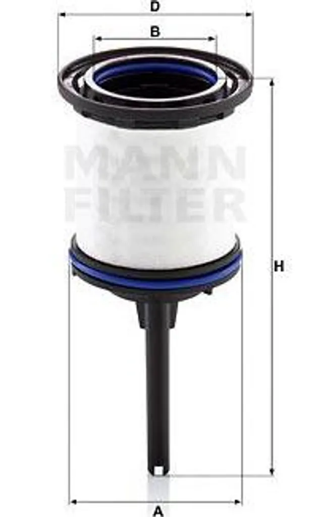 MANN-FILTER PU 7008 z KIT Filtre à Carburant OE 8W0127434 pour Audi A4 A6