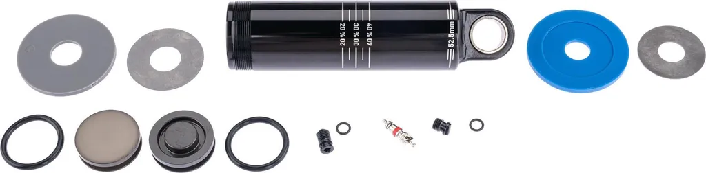 Amortisseur Rockshox Deluxe 52.5 mm pour supprimer les fuites VTT