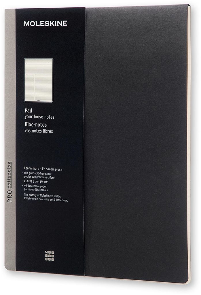 Moleskine Block Letter, copertina in cartone, nero Immagine del prodotto 