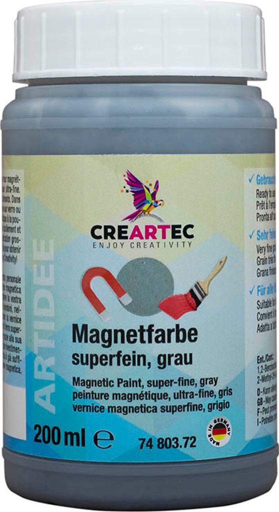 Magnetfarbe superfein Grau Produktbild 