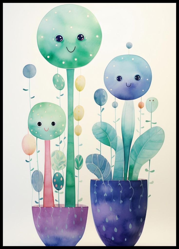 Plakat 64x90cm Lächelnde Galaxien