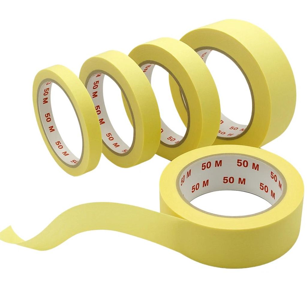 Kreppband Malerkrepp Kreppklebeband Abdeckband 18 25 38 48 Produktbild 