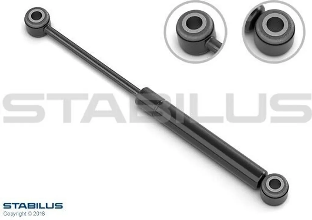 Stop bruits de courroie avec l'amortisseur de vibrations Stabilus 5754PR