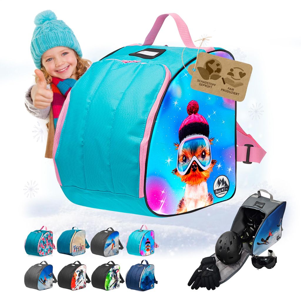 BAMBINIWELT Kinder Skischuhtasche Skistiefeltasche Produktbild 