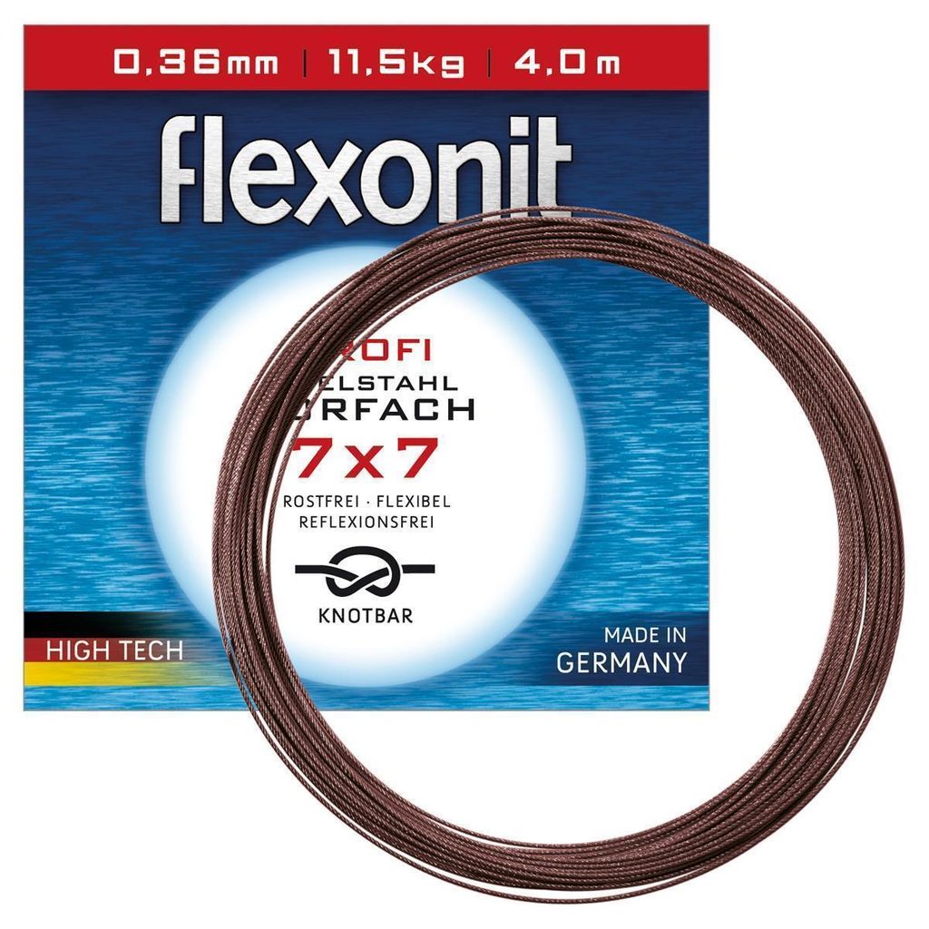 Flexonit Stahlvorfach Vorfach Ø mm: 0,27