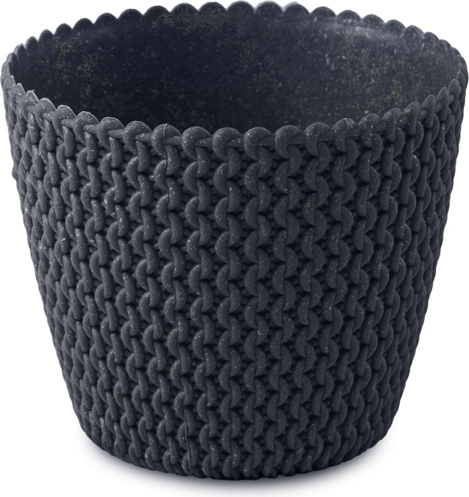 Květináč SPLOFY ECO WOOD 15,7 cm - barva: antracit ECO Immagine del prodotto 