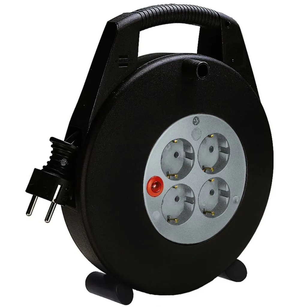 OFFERTA Brennenstuhl Vario-Line 10m: L'Avvolgicavo Definitivo Nero