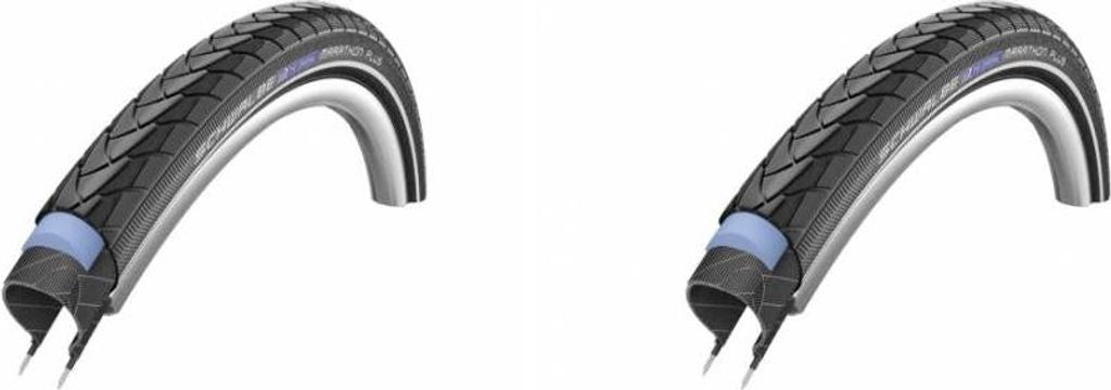 2 x Reifen Schwalbe Drahtreifen MARATHON PLUS 28x1.75