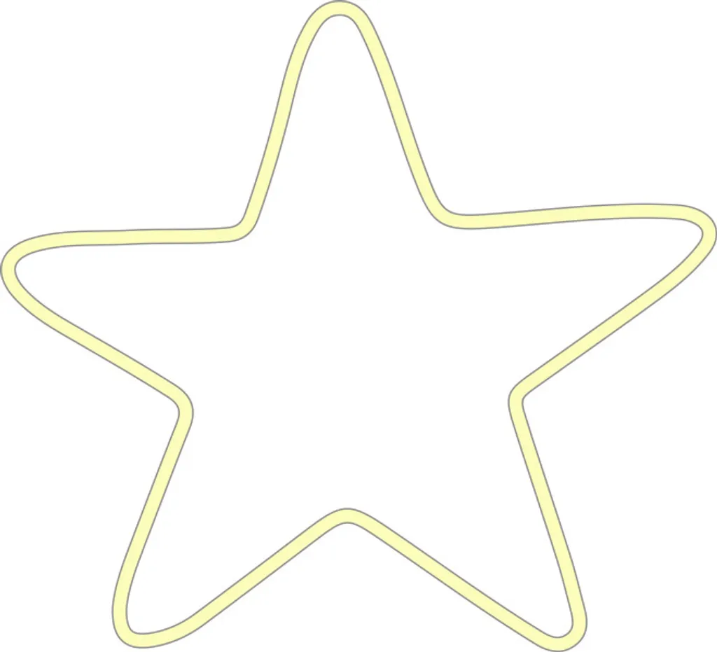 Candy Shock - Enseigne LED 40 Étoiles Blanc Chaud pour Déco Murale