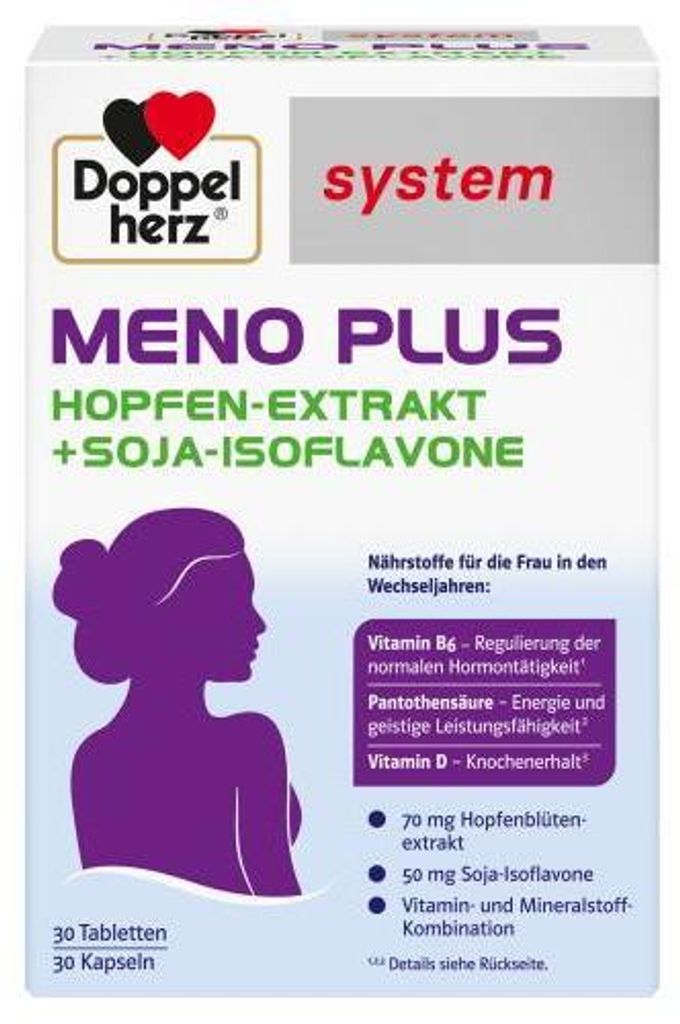 Doppelherz Meno Plus system Kombipackung 60 St