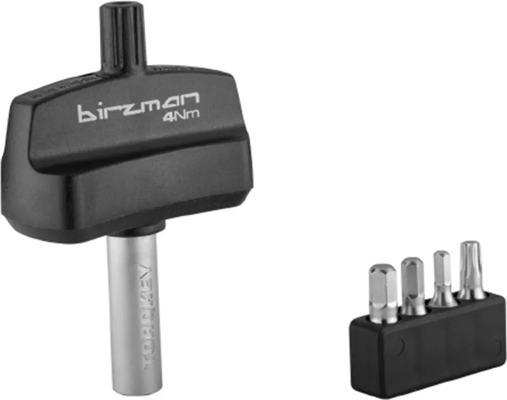 Birzman Torque Driver 4 Nm noir argent - Clé dynamométrique vélo précise