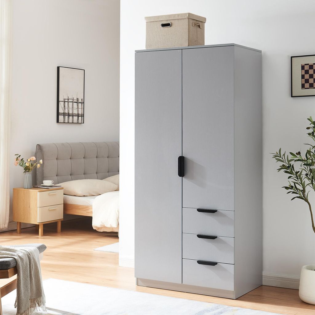 Armoire 'Eiselfing' 176 x 80 x 52 cm avec 2 portes, 1 Image du produit 