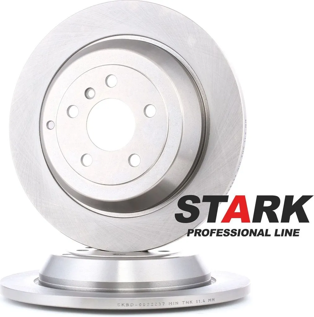 Disque de frein STARK SKBD-0022237 pour Mercedes Classe M W164 OE 1644230512