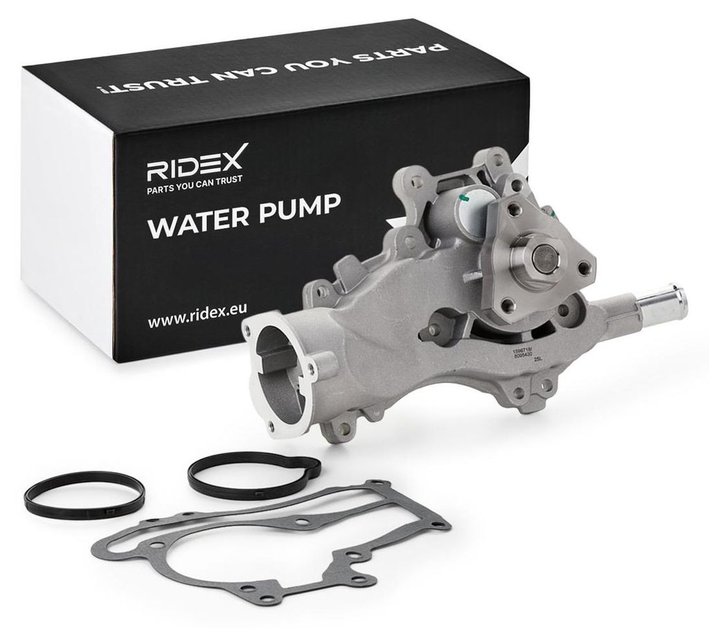 RIDEX 1260W0099 Kühlmittelpumpe Wasserpumpe für OPEL Corsa Produktbild 