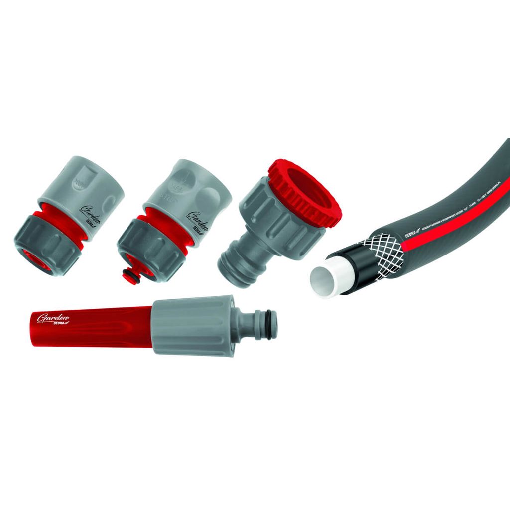 Gartenschlauch 1/2 "x20m PREMIUM Set 5 Stück
