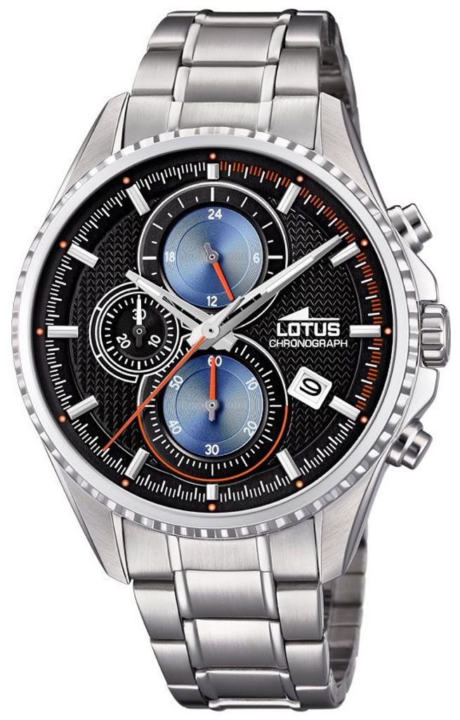 Lotus Herrenuhr Armbanduhr Edelstahl 18526/5 Chronograph