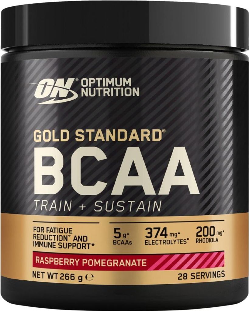 Optimum Nutrition | Gold Standard BCAA Train + Sustain Raspberry with pomegranate