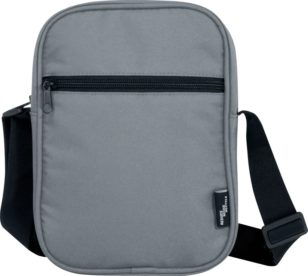 Borsa a tracolla "Byron", materiale riciclato, 2l PF4219 (taglia unica) (grigio)